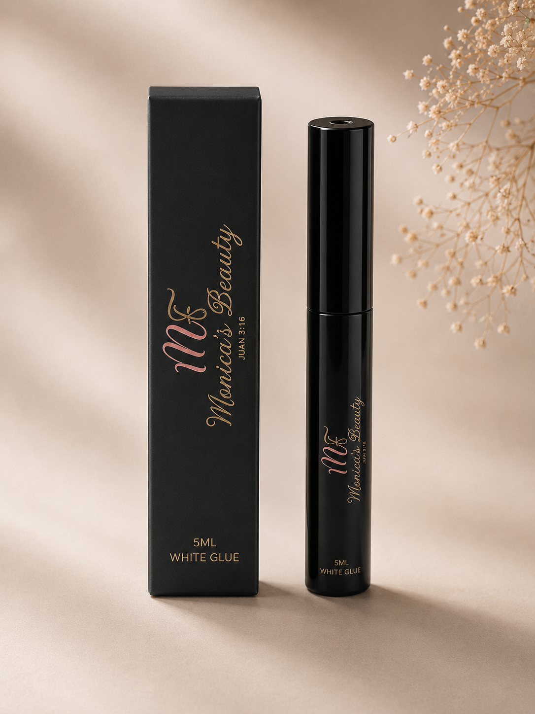 pegamento Blanco para Pestañas Postizas 5 ml – Larga Duración