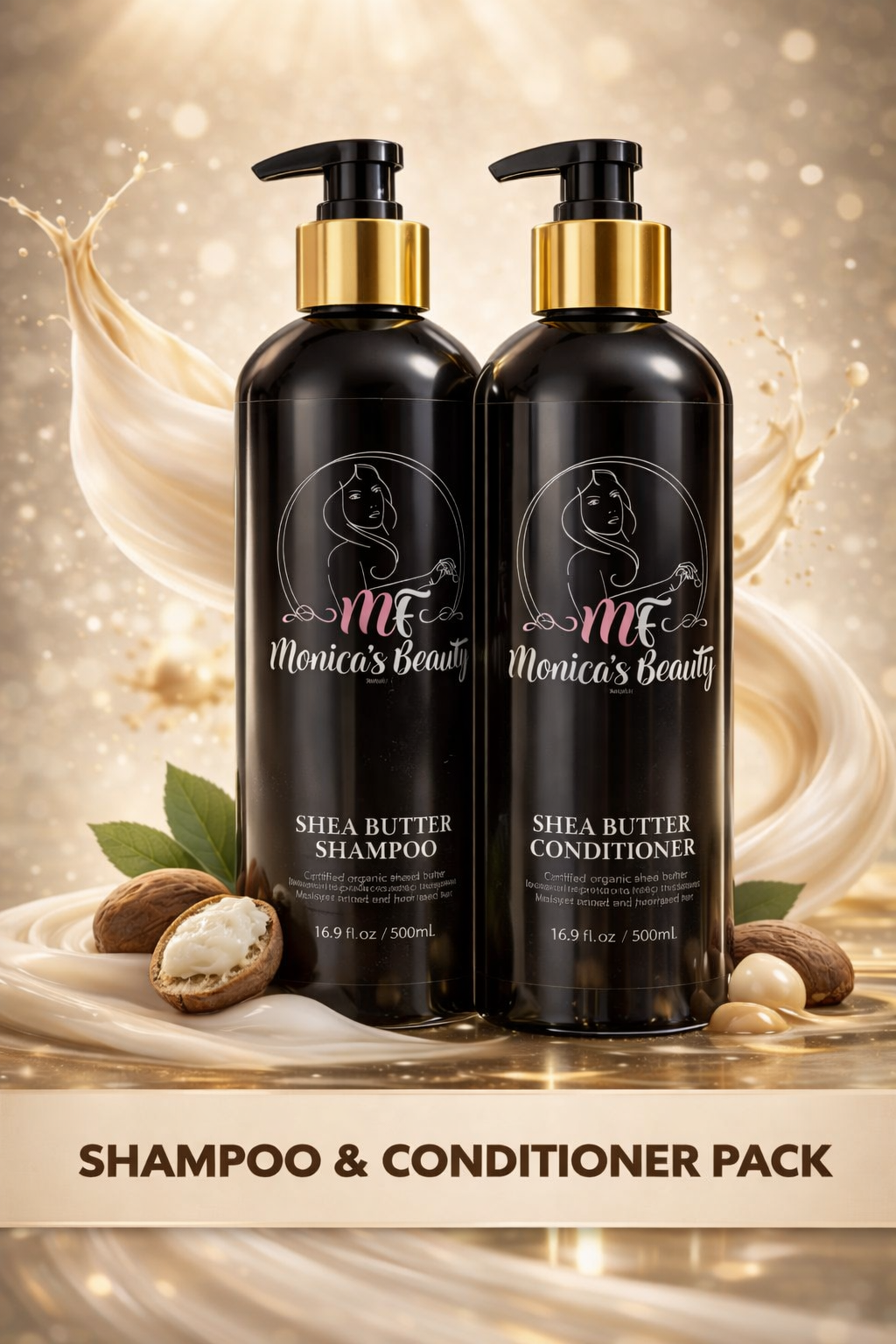 Dúo Capilar de Karité – Shampoo + Acondicionador Hidratación Completa
